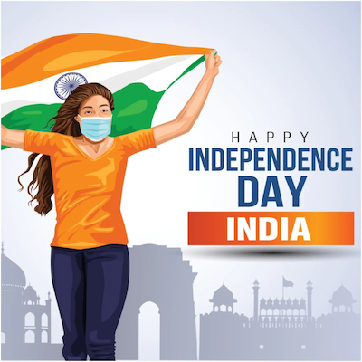 Happy Independence Day Wish Card Card